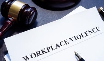 Workplace violence image