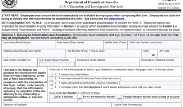 I-9 Form
