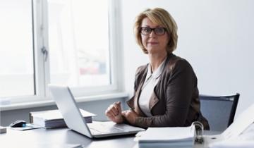 Woman at Desk