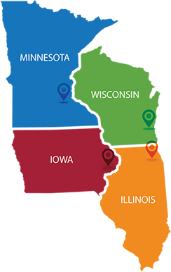 MRA Office Locations Map