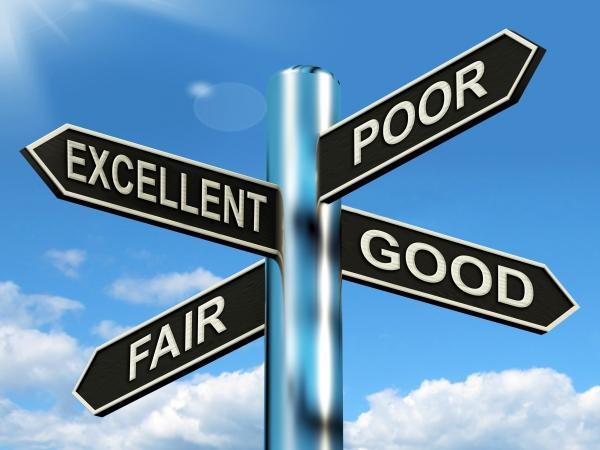 Excellent to Poor