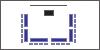 Conference Room Layout U-Shape