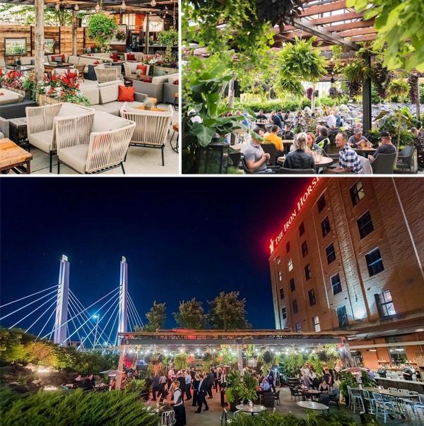 The Yard Patio at Iron Horse Hotel