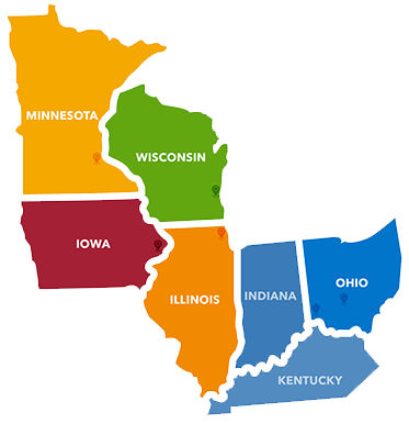 MRA Locations Map