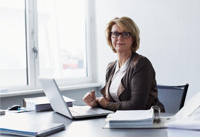 Woman at Desk