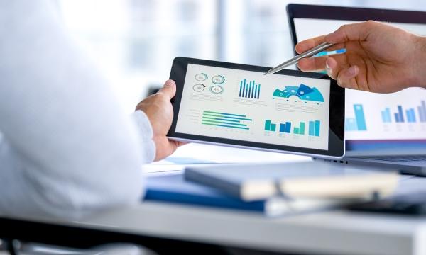 Charts on an iPad