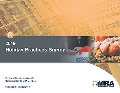2019 Holiday Practices Survey Cover