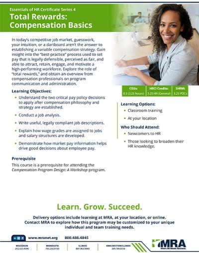 Program Details: Total Rewards Compensation Basics