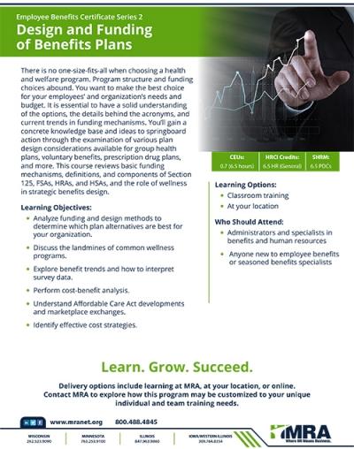 Design and Funding of Benefits Plans