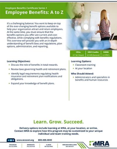 Employee Benefits: A to Z