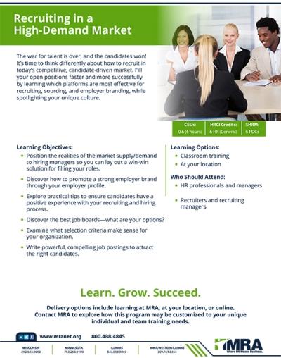 Recruiting in a High-Demand Market