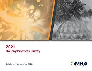 2021 Holiday Practices Survey Cover