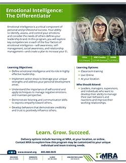 Emotional Intelligence Differentiator