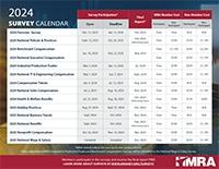 2024 Survey Calendar