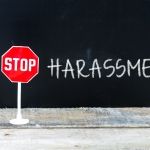 Stop Harassment sign